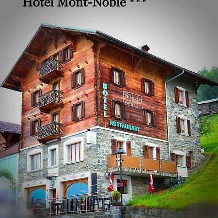 Hotel Mont-Noble Nax Exterior foto