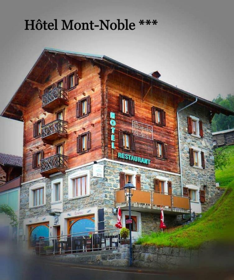 Hotel Mont-Noble Nax Exterior foto